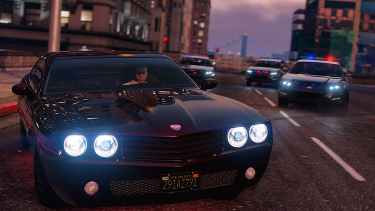 Persecució policial a GTA V